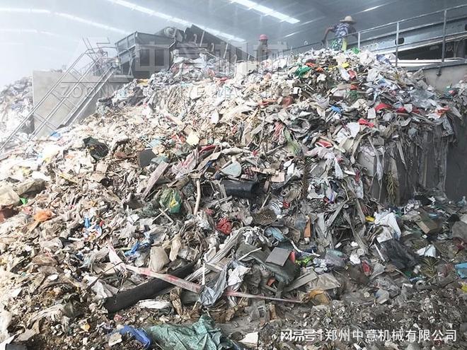 崇左生活垃圾处理设备日处理50吨生活垃圾全流程